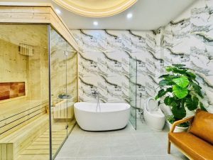 phong sauna tai nha go vap